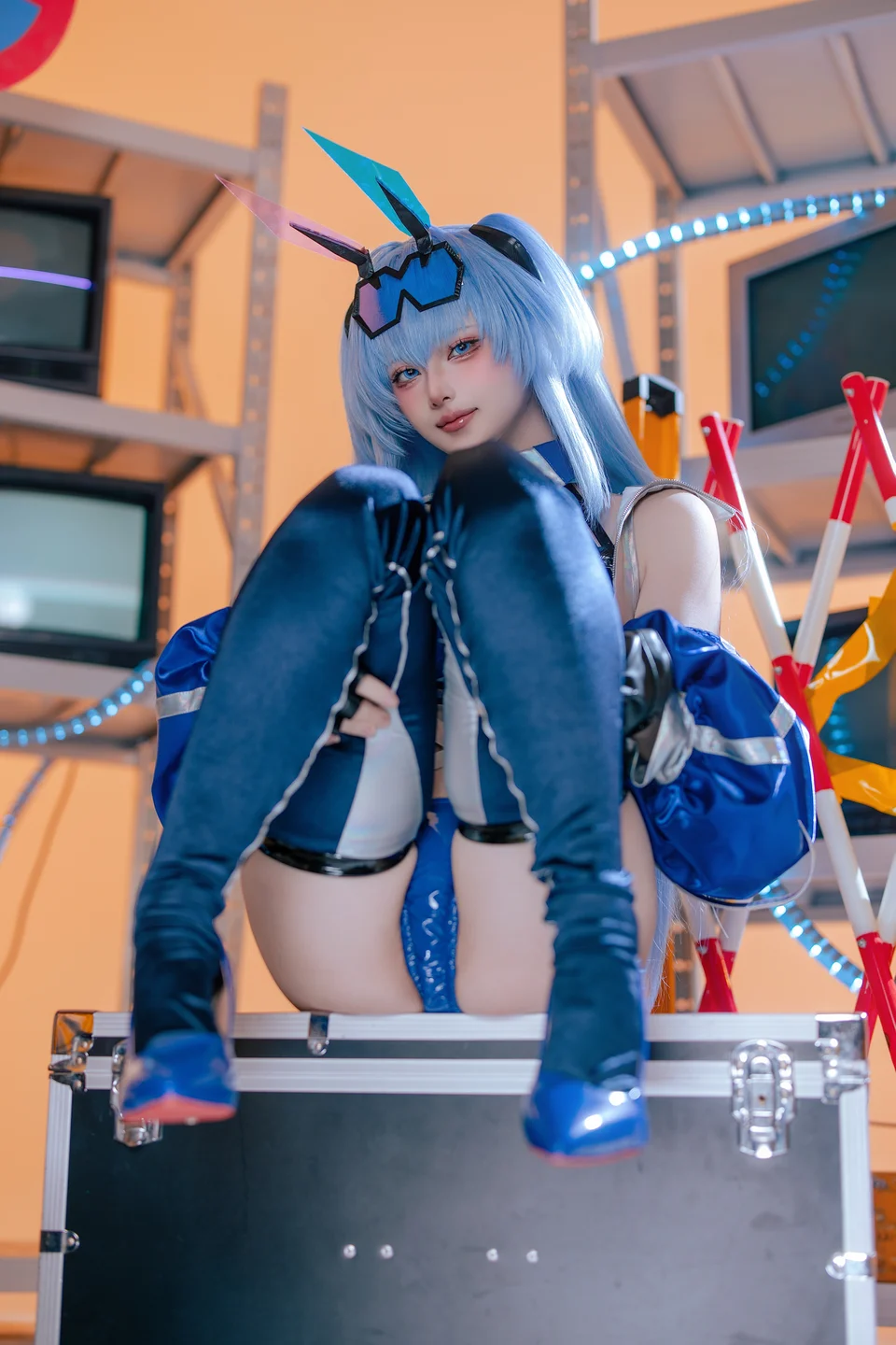 屿鱼 - No.082 碧蓝航线 花园赛车服 [82P-792MB] tg@simisebaisi 【丝足阁】032.webp